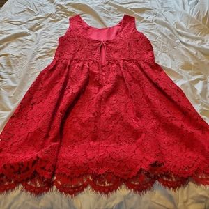 Loft Lace Short Evening Dress